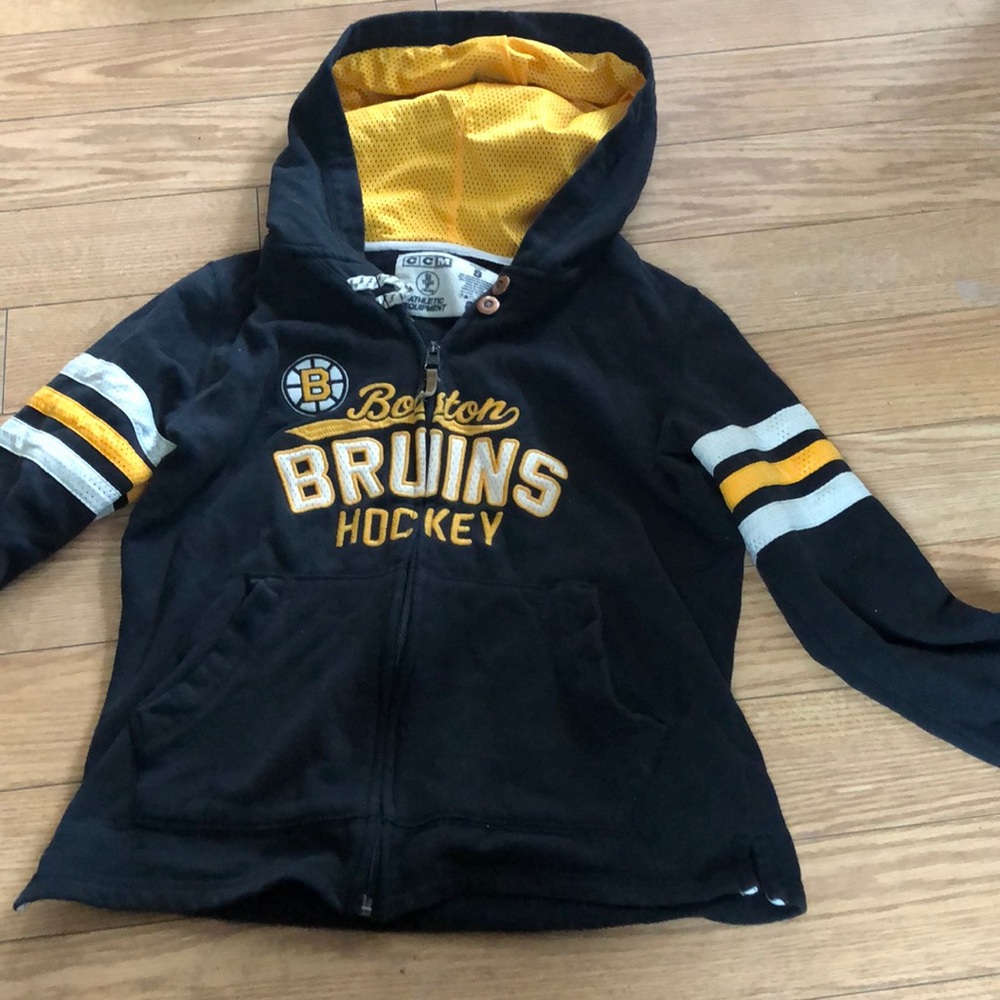 Boston bruins zip up